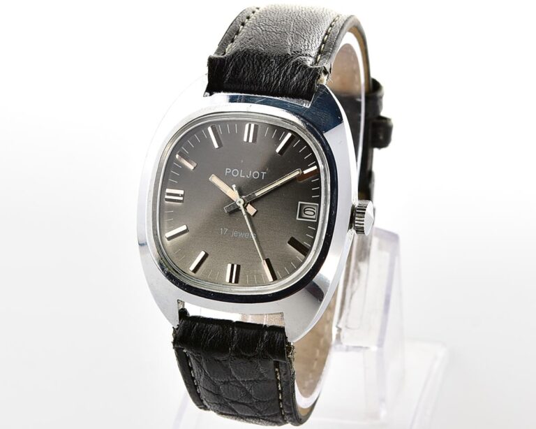 Soviet POLJOT vintage mechanical wristwatch