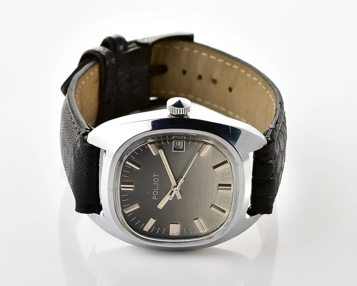 Soviet Poljot vintage mechanical wristwatch