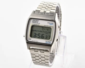 Vintage Seiko A229-5010 Digital Quartz Chronograph wristwatch from October 1978!