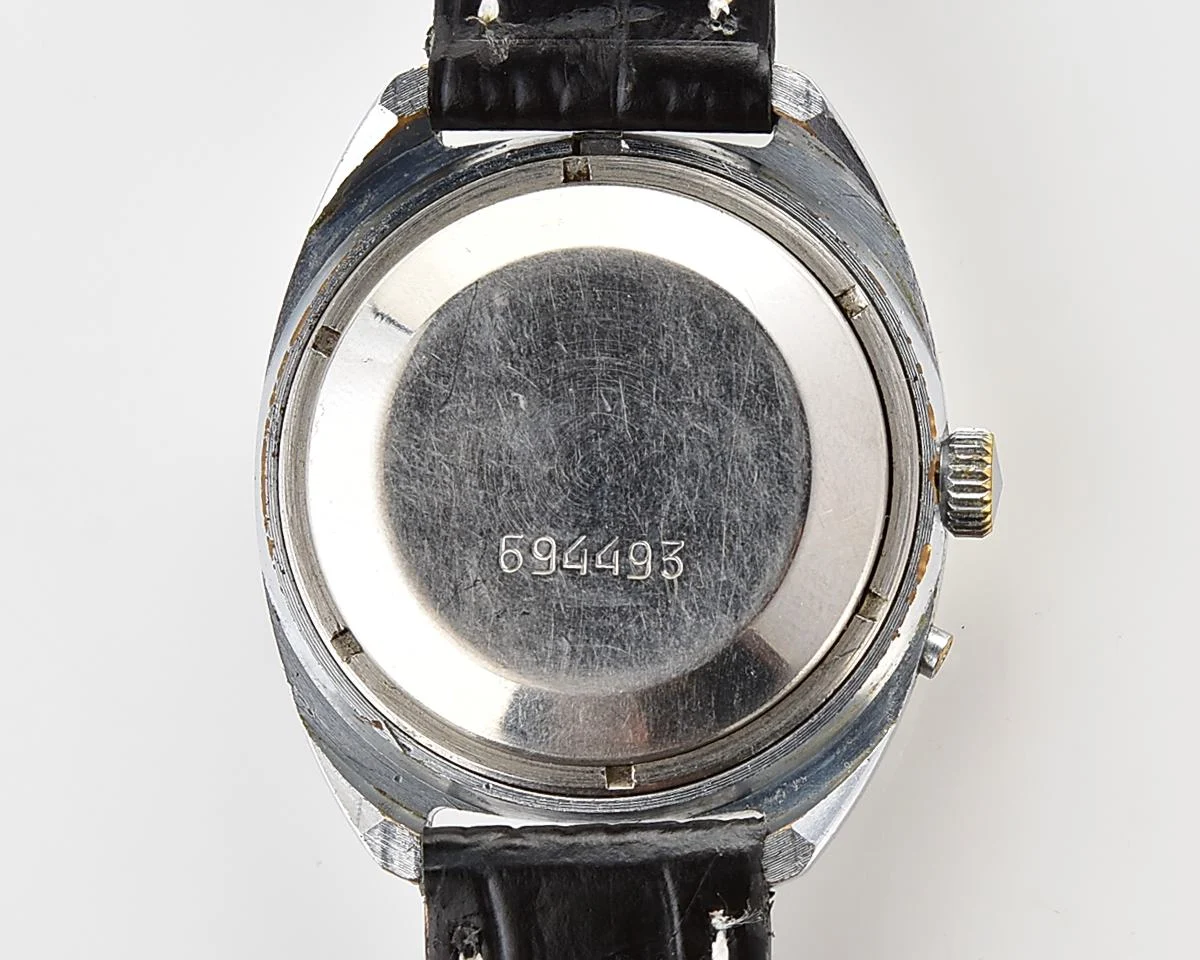 Excellent Slava Soviet mechanical vintage watch with automatic self-winding movement