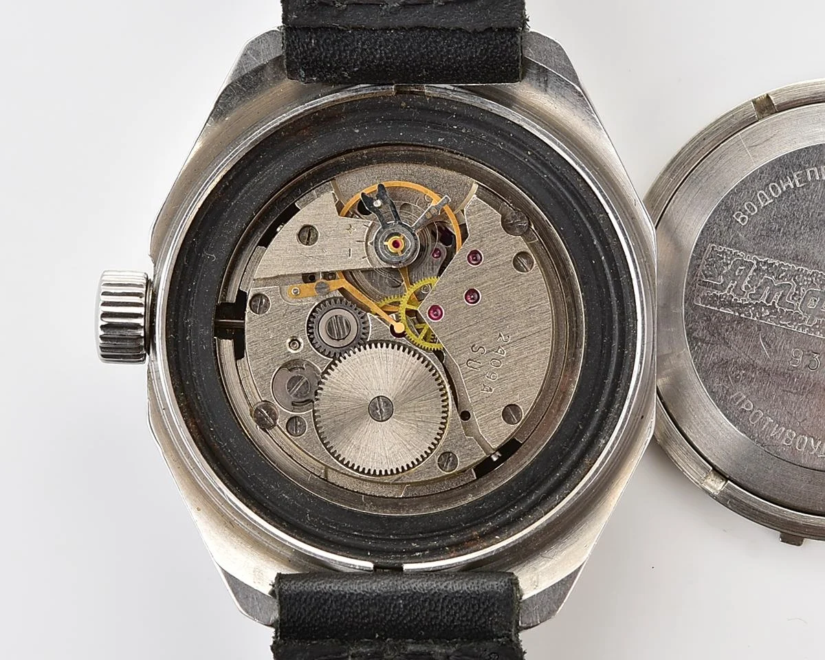 Soviet Vostok Amphibia vintage mechanical wristwatch