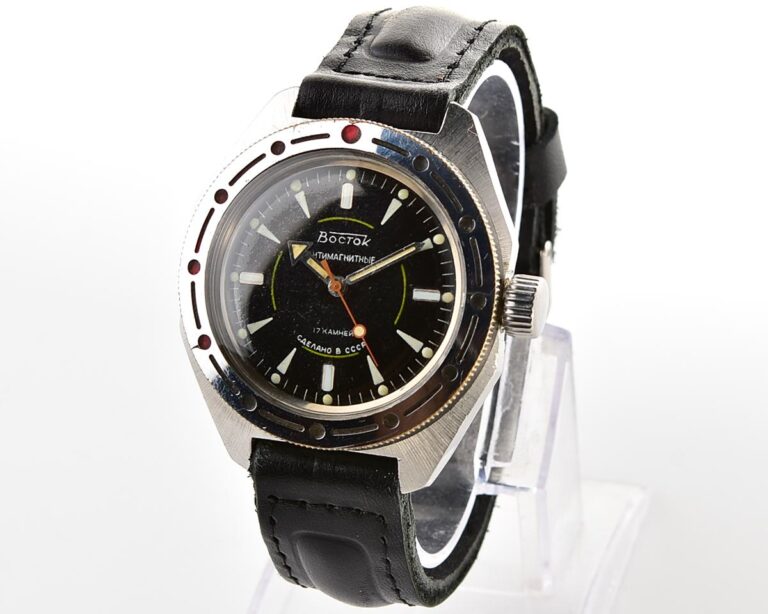 Soviet Vostok Amphibia mechanical wristwatch