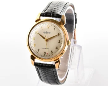 Rare! Beautiful vintage Soviet gold-plated Kirovskie wristwatch from 1950s