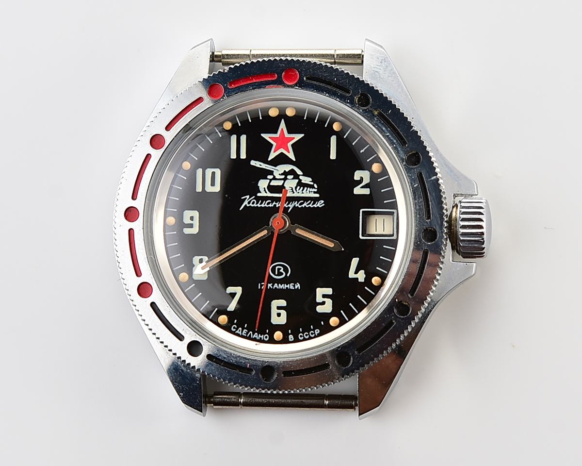 TIME CAPSULE: Vostok Komandirskie TANK mechanical watch – New Old Stock(NOS)!