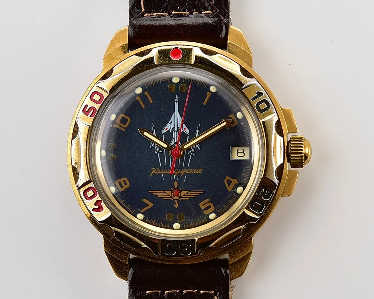 Vostok Komandirskie Soviet mechanical wristwatch – gift from the president of 🇺🇦Ukraine!