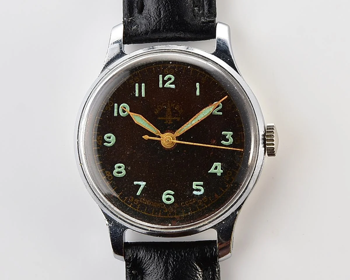 Vintage Soviet mechanical watch Moskva - uncommon version