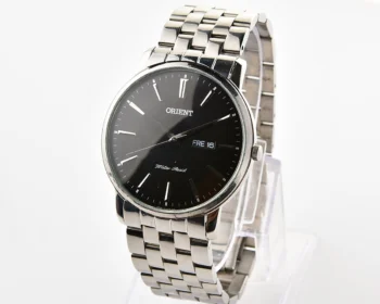 Orient Capital – Black Dial Day-Date Quartz Dress Watch