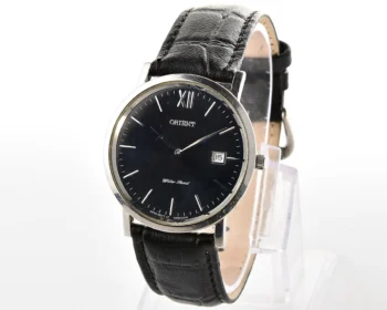 Orient Classic - Slim Black Dial Quartz Dress Watch