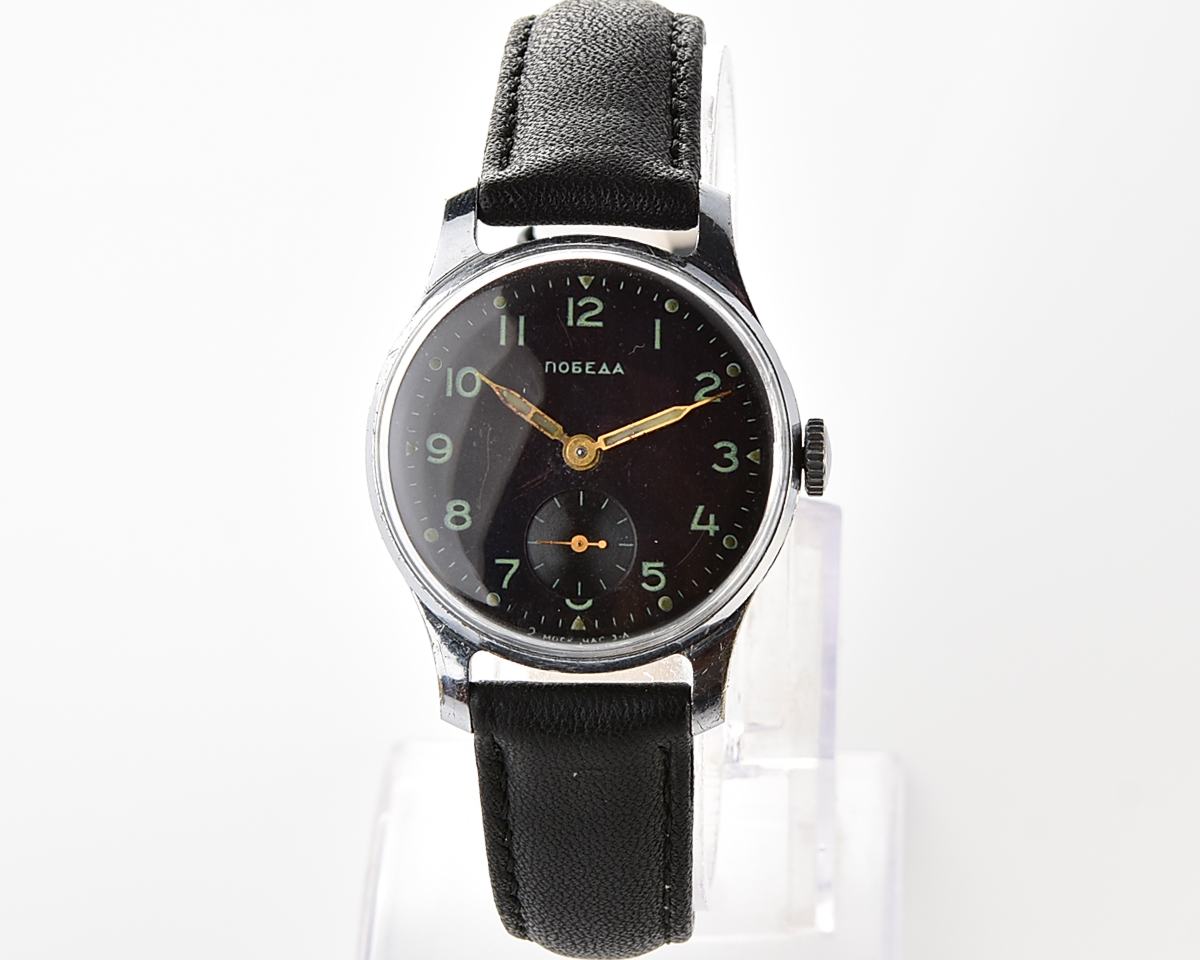 Vintage soviet mechanical POBEDA watch, 2MChZ from 3rd quarter 1956!