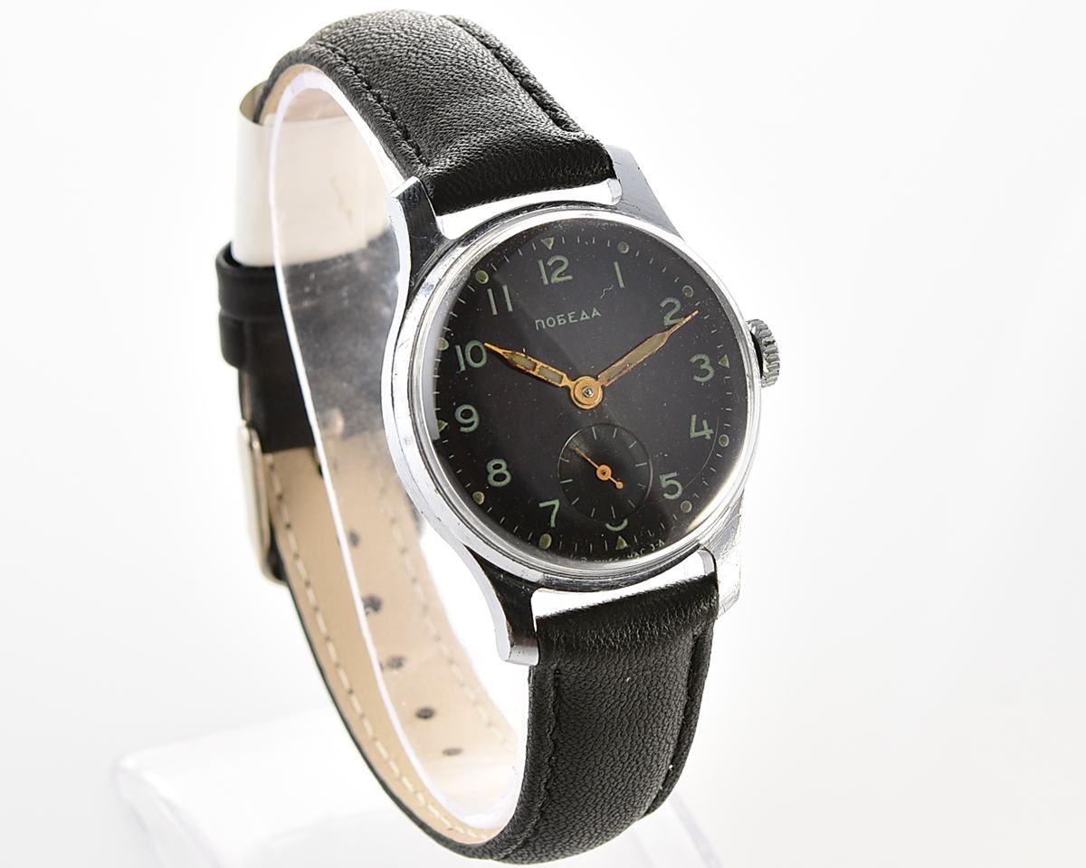 Vintage soviet mechanical POBEDA watch, 2MChZ from 3rd quarter 1956!