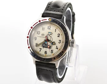 Soviet Vostok Amphibia mechanical wristwatch