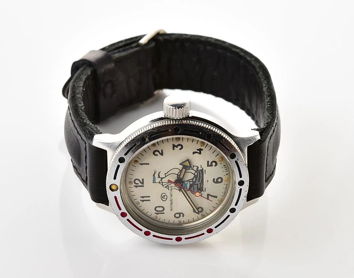 Soviet Vostok Amphibia mechanical wristwatch