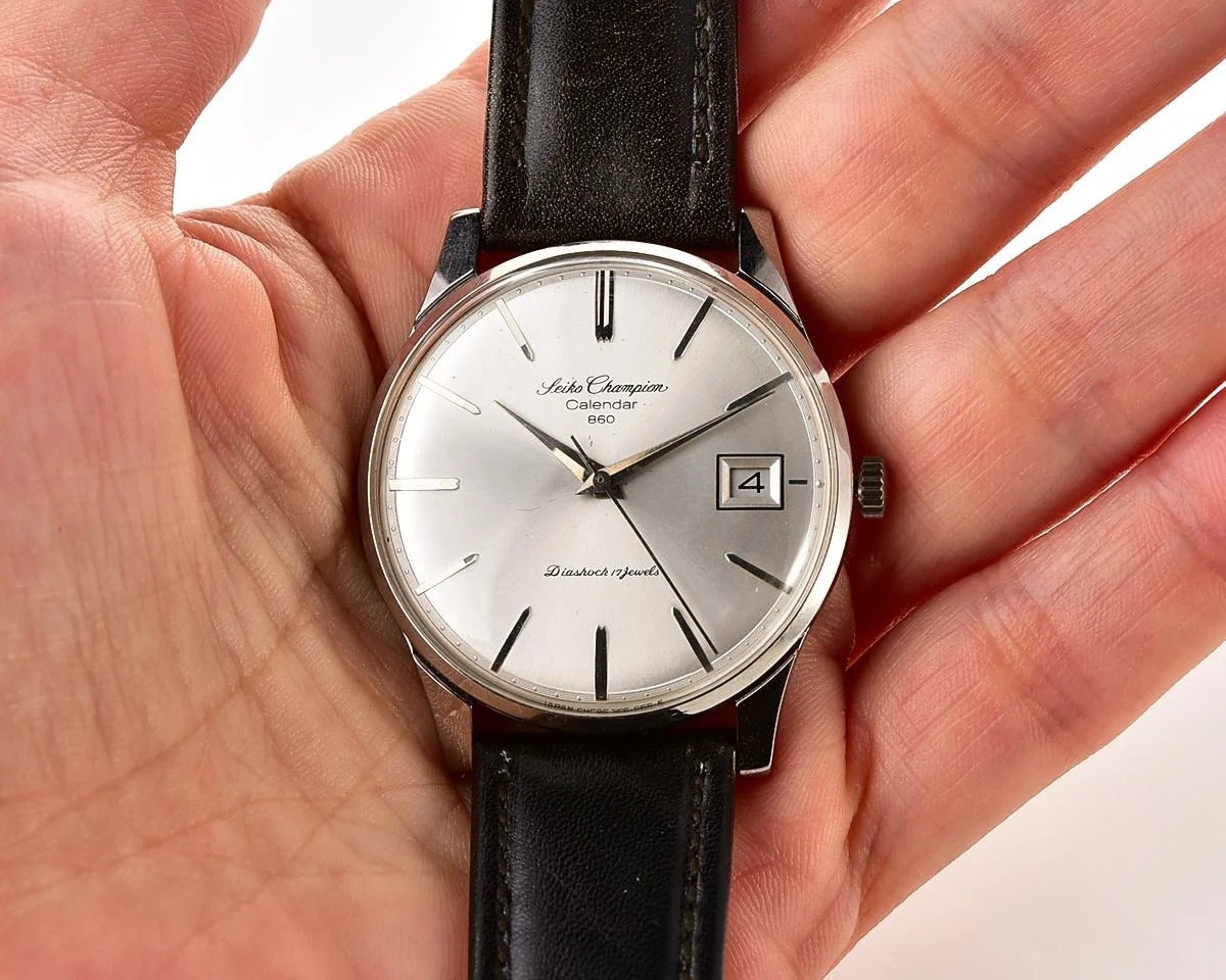 Vintage Seiko Champion Calendar Diashock – JDM Mechanical Manual