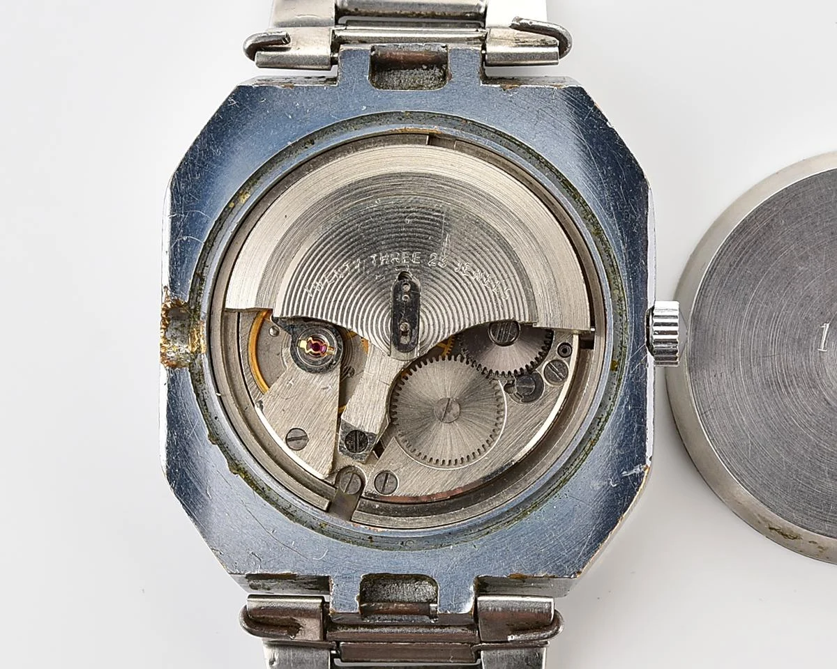 Poljot Tachometer vintage Soviet watch with automatic mechanical movement