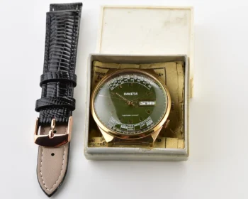TIME CAPSULE: Vintage Soviet Raketa perpetual calendar watch - New Old Stock (NOS)!