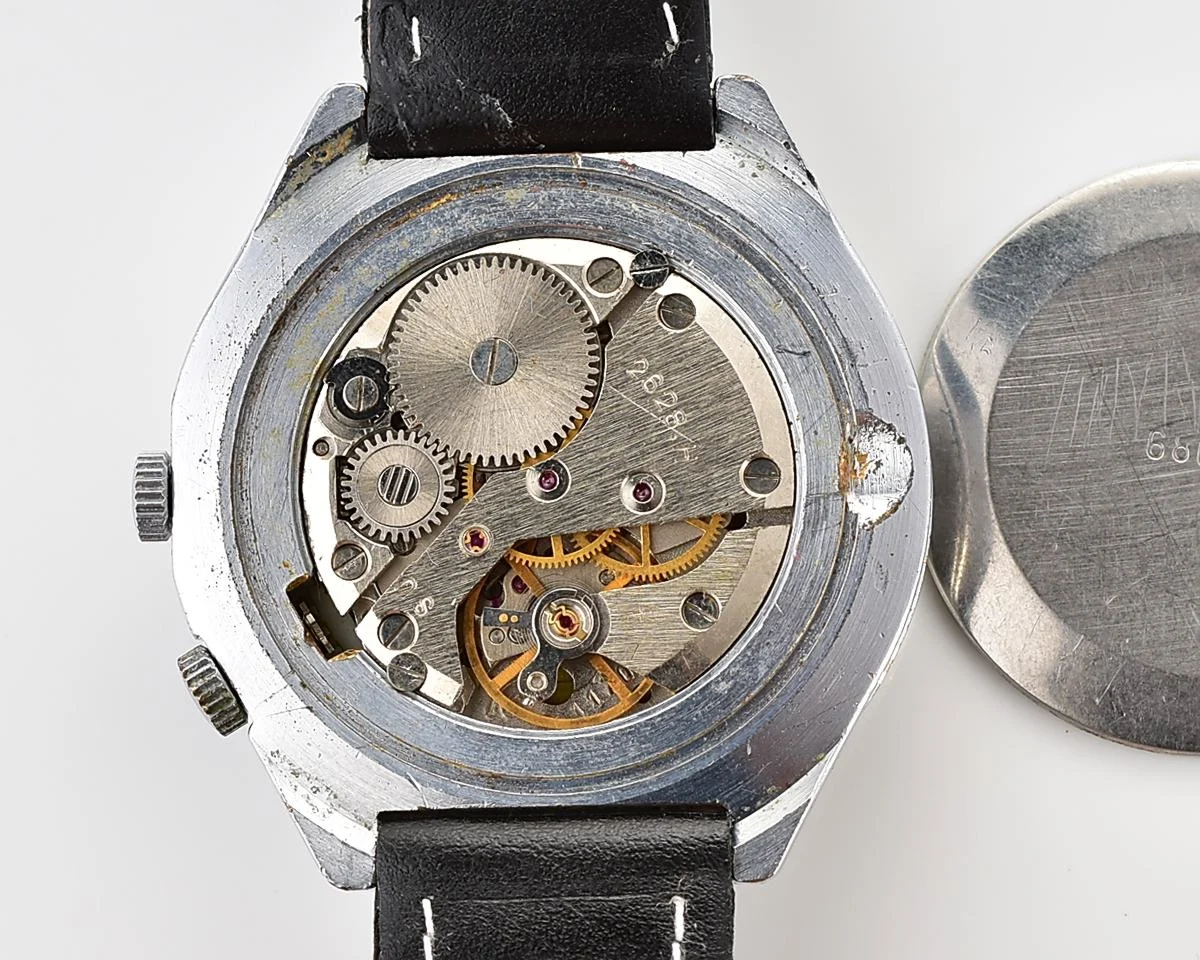 Soviet Raketa perpetual calendar mechanical watch