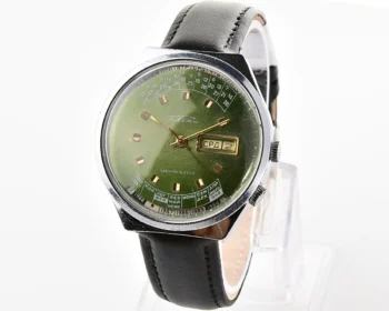Soviet Raketa perpetual calendar mechanical watch
