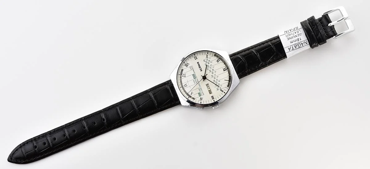 Soviet Raketa perpetual calendar watch