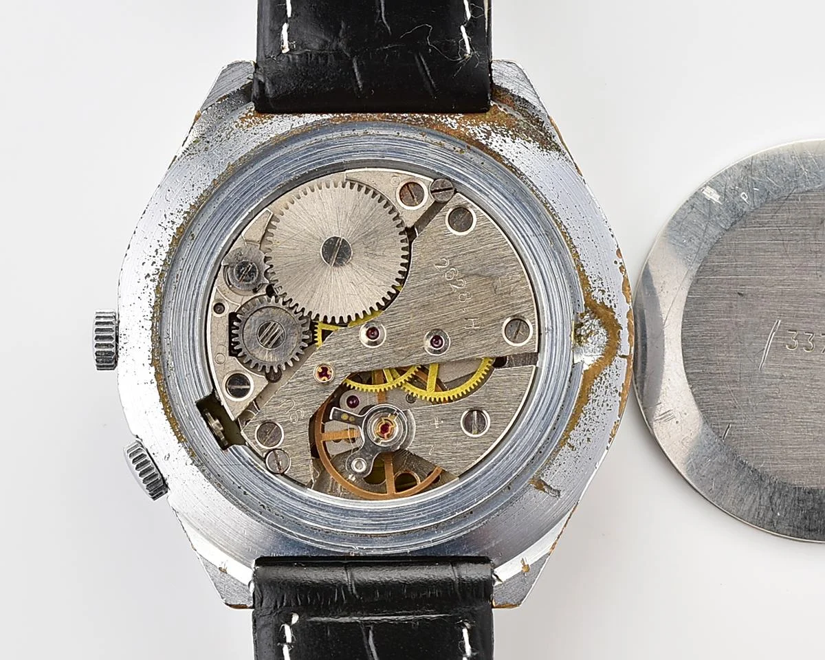 Soviet Raketa perpetual calendar watch