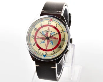 Soviet Raketa Compass Rose mechanical wristwatch