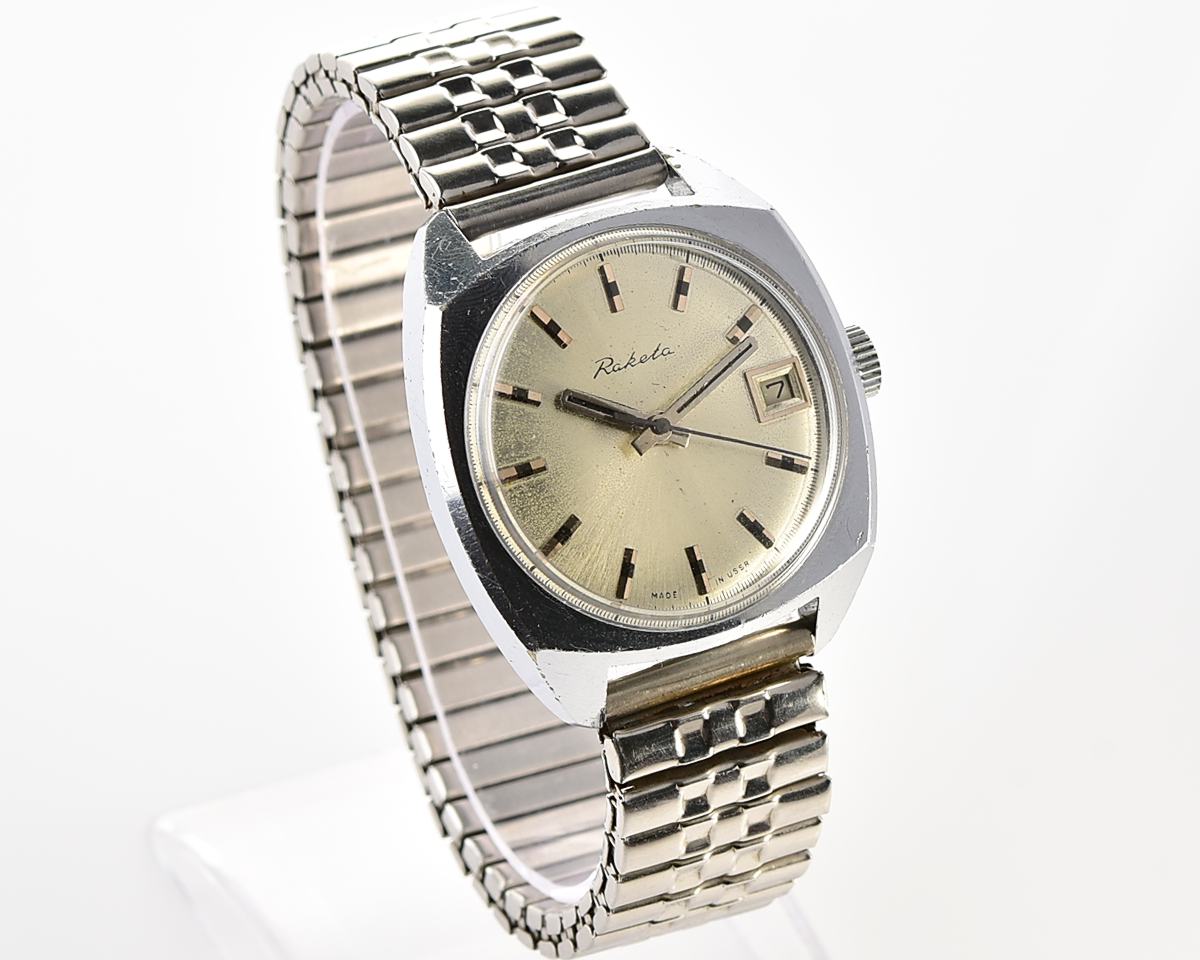 Vintage soviet RAKETA mechanical watch