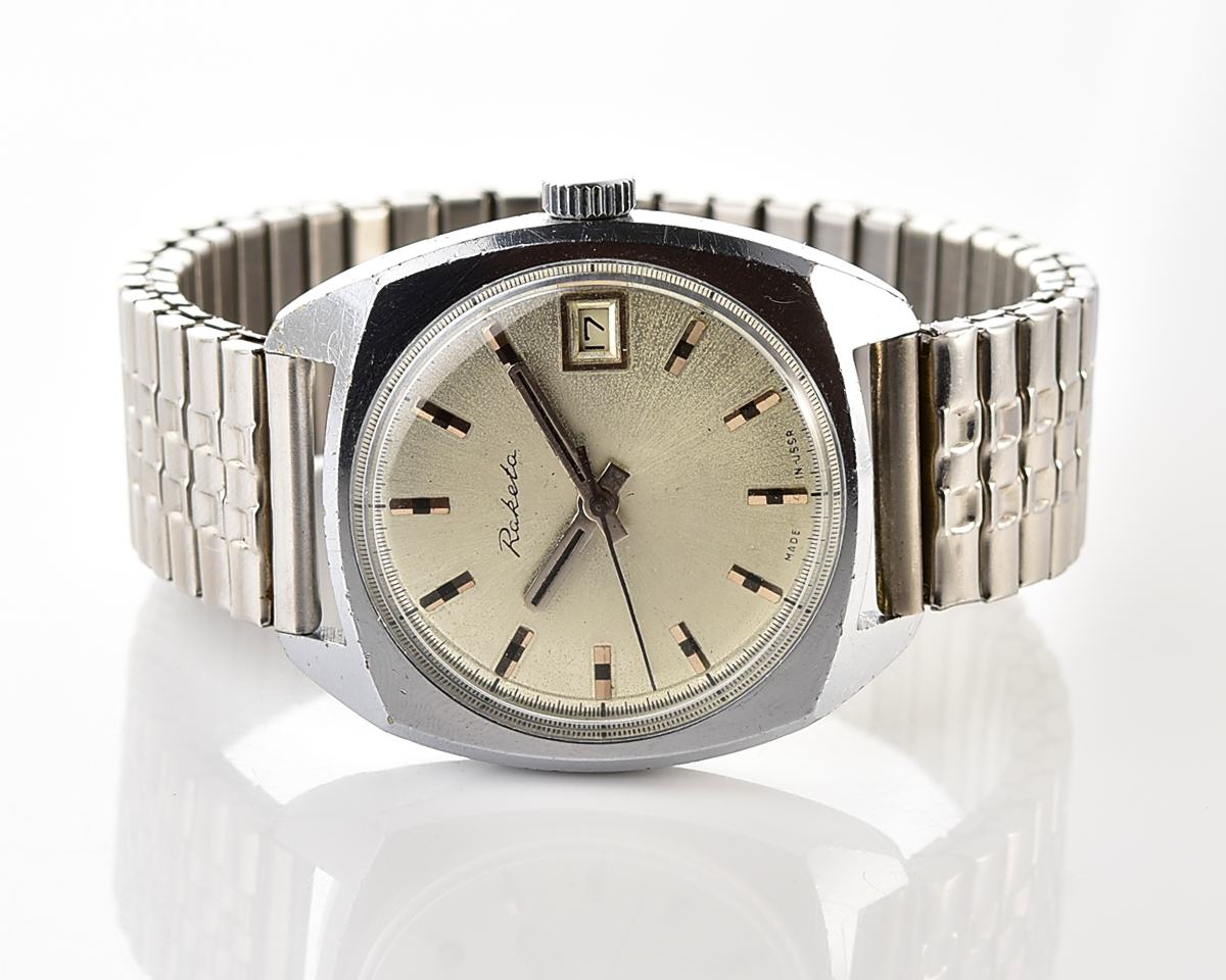 Vintage soviet RAKETA mechanical watch