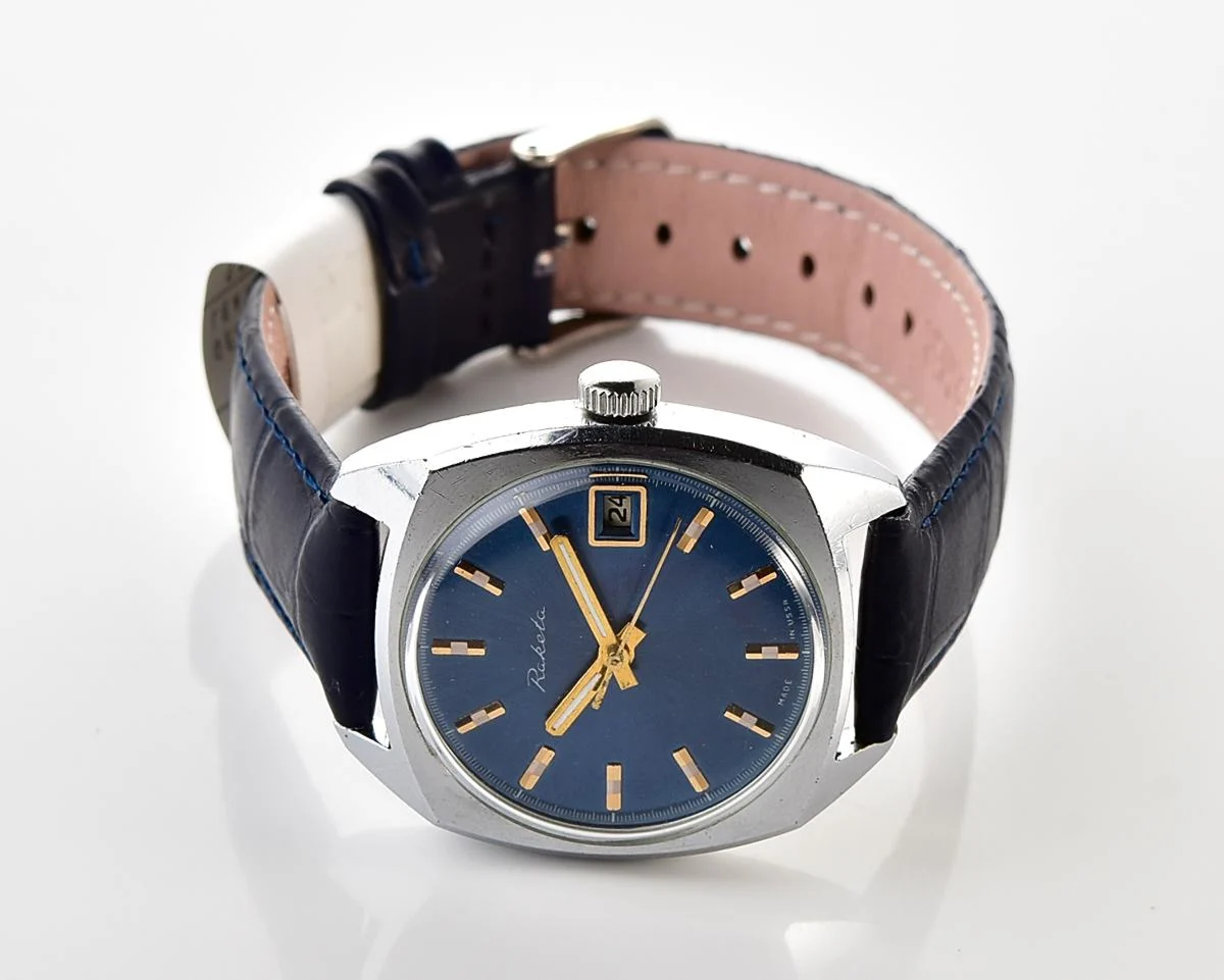 Soviet Raketa vintage mechanical watch
