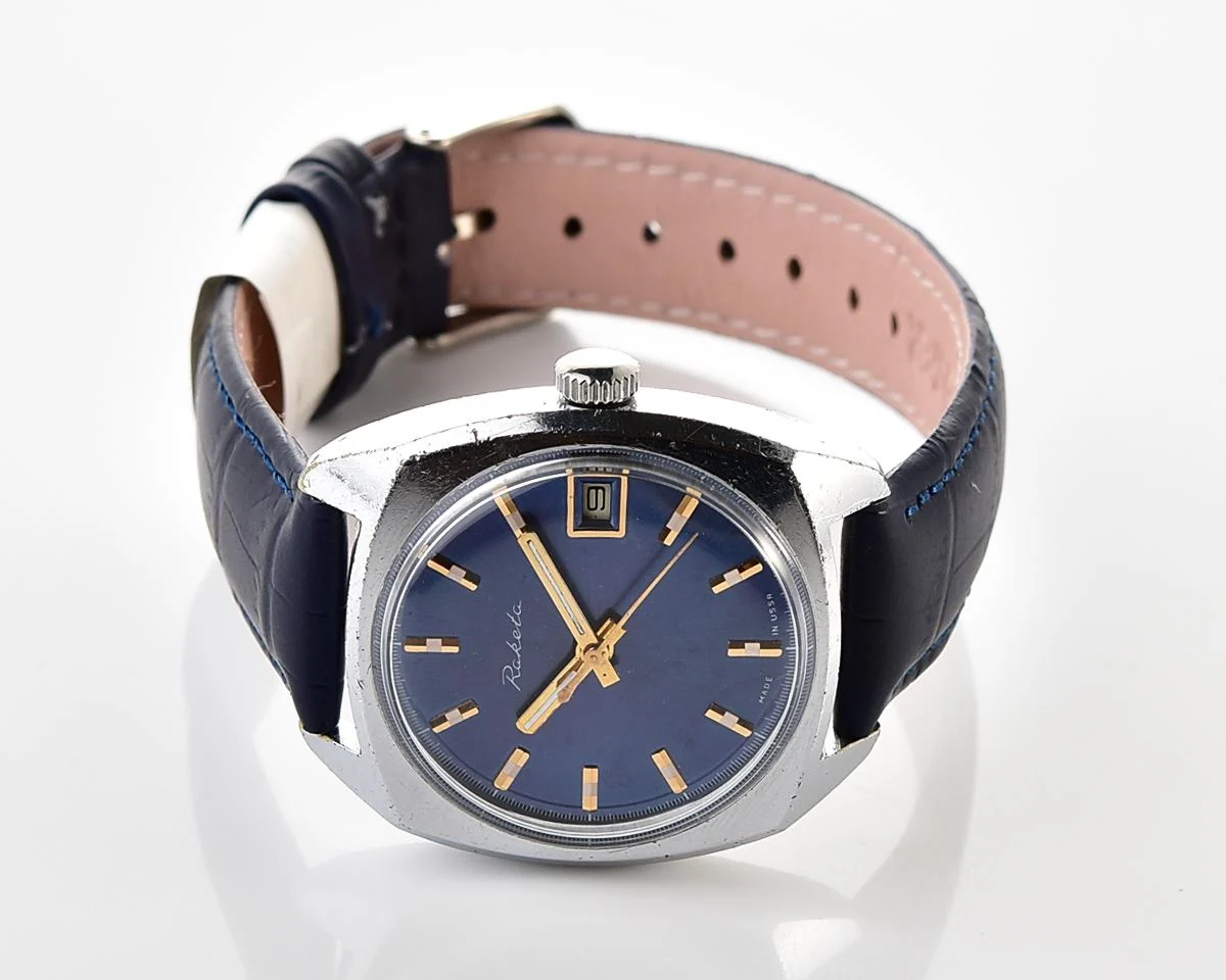 Soviet Raketa vintage mechanical watch
