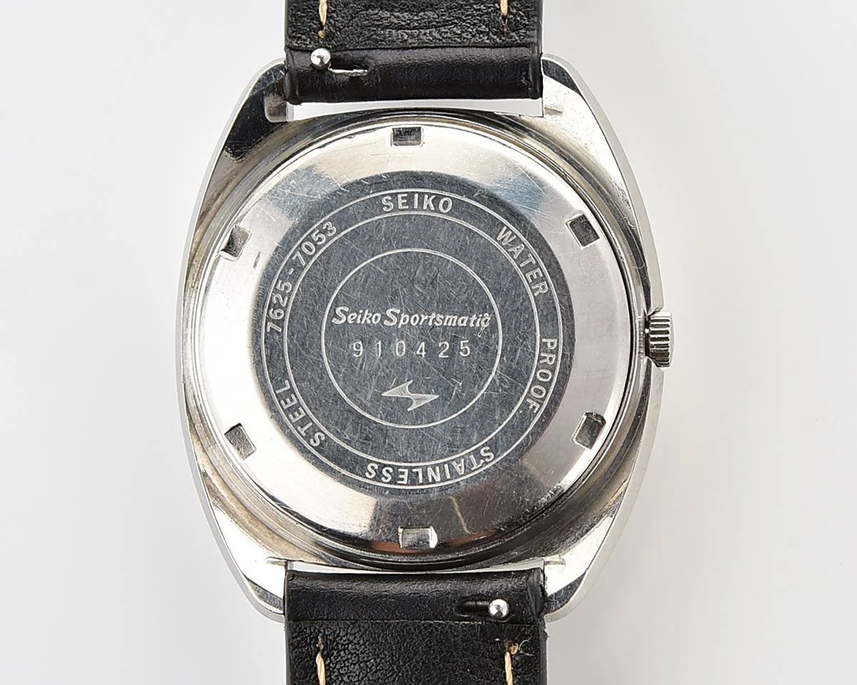 Vintage Seiko Sportsmatic "Starburst TV-Case" 17 Jewel Automatic from October 1968
