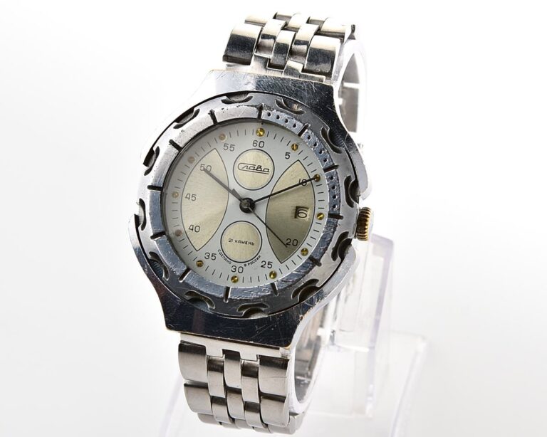 Slava "Chronograph" mechanical wrist watch