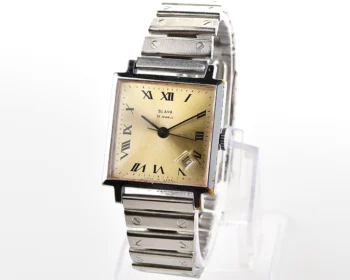 Soviet Slava vintage mechanical wristwatch