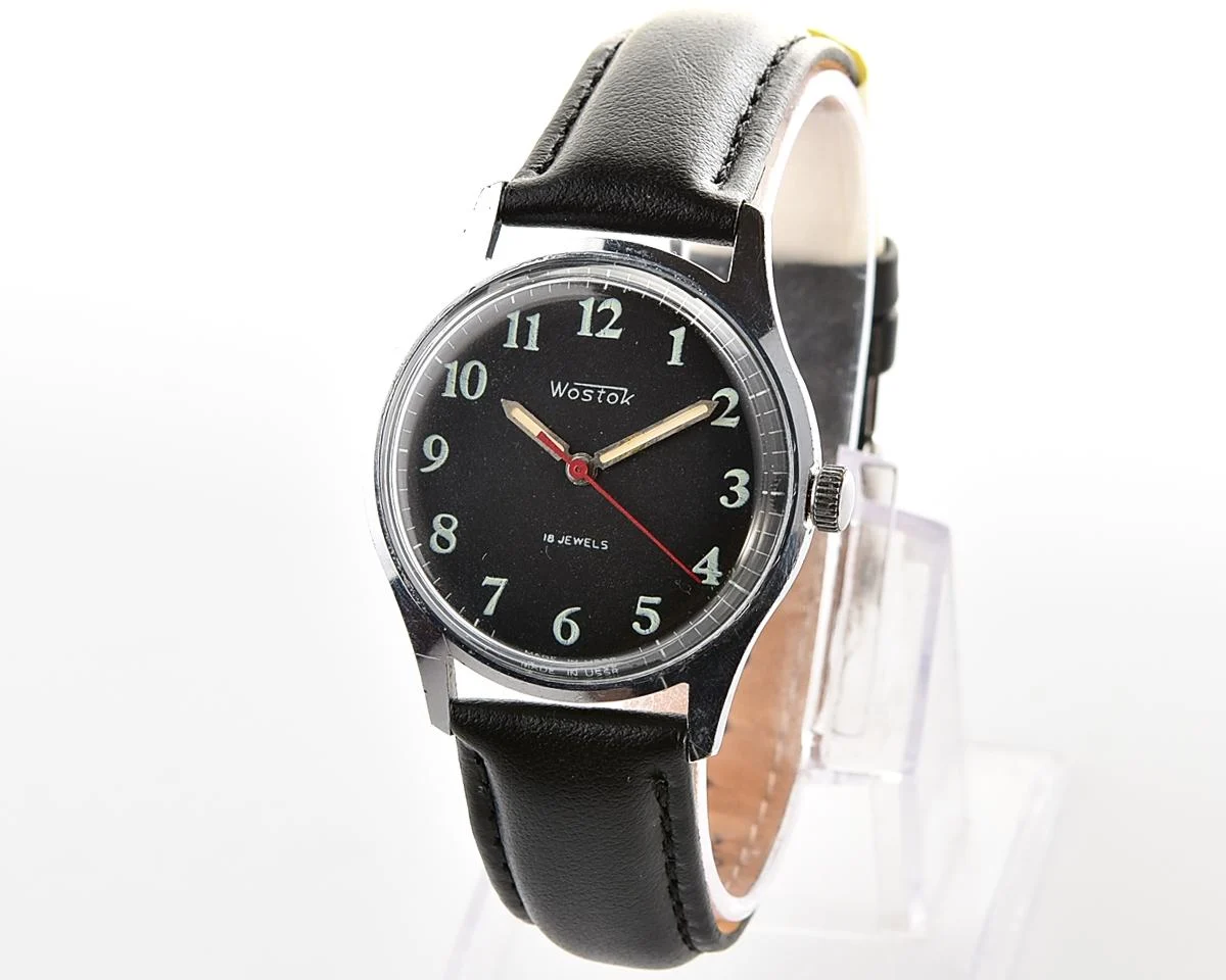 Excellent Soviet Wostok (Vostok) vintage mechanical wristwatch
