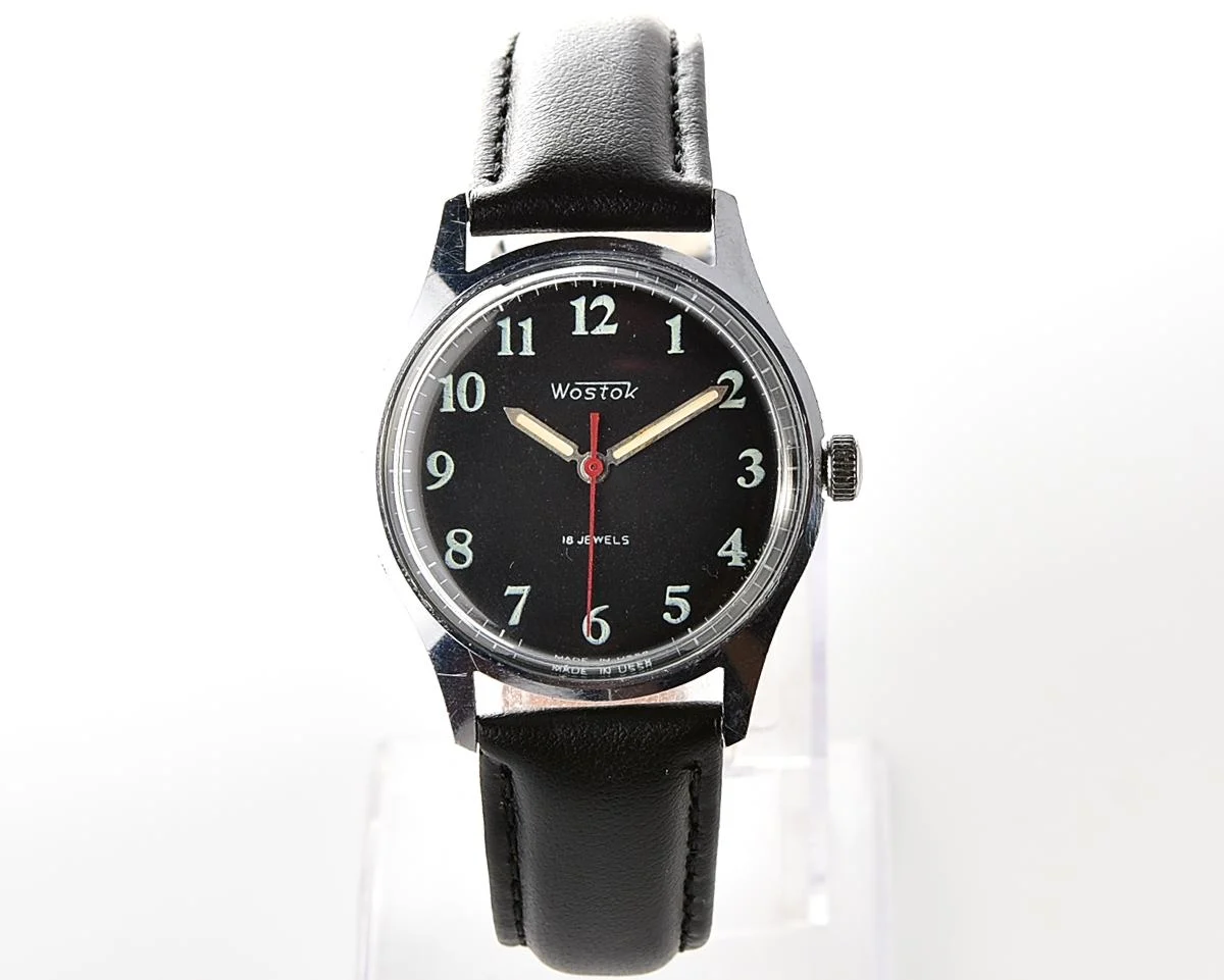Excellent Soviet Wostok (Vostok) vintage mechanical wristwatch