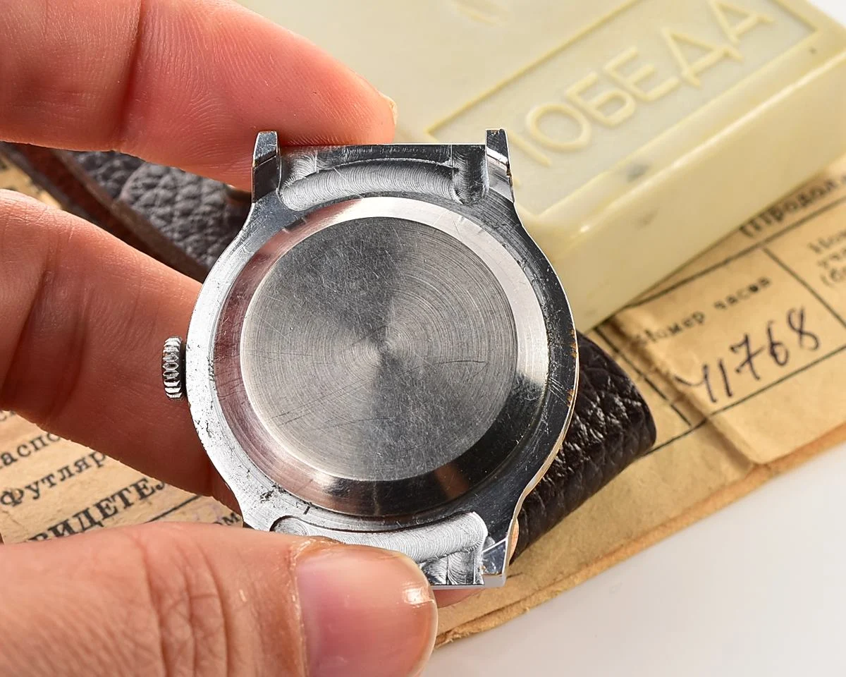 ZiM Soviet mechanical watch with box & passport