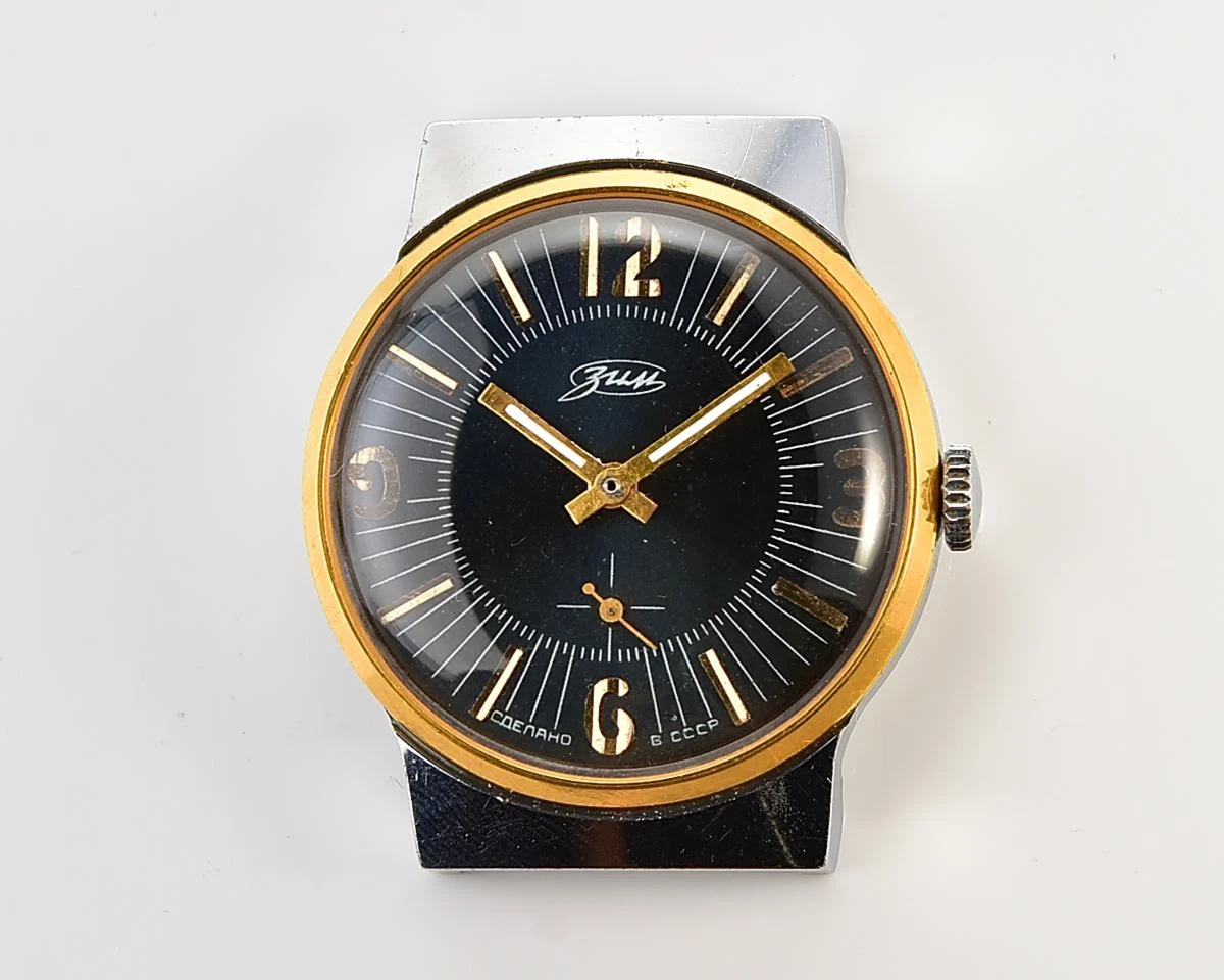 ZiM Soviet mechanical watch with box & passport