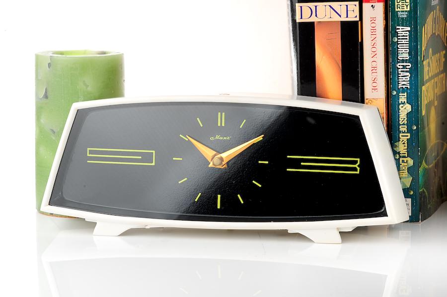 MAYAK vintage soviet mechanical table clock
