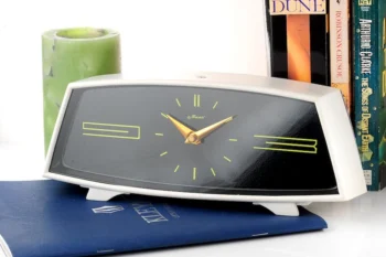 Mayak vintage Soviet mechanical table clock