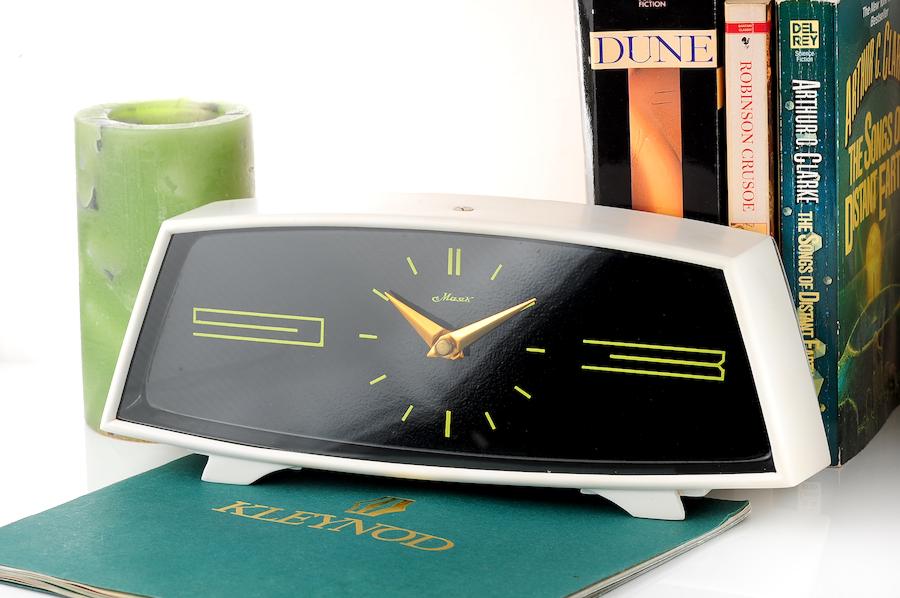 MAYAK vintage soviet mechanical table clock
