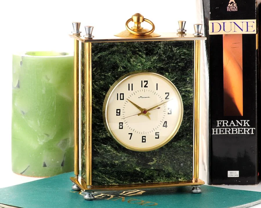 watch Molnija brass and green granit 15179-SCS_8990