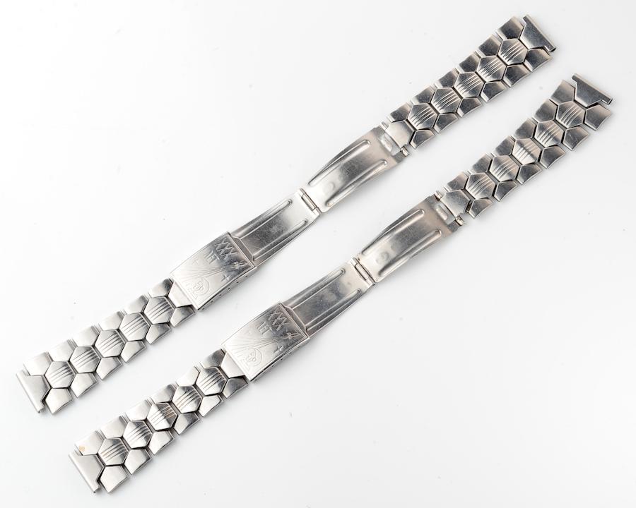 Vintage steel watch bracelet - 30th anniversary of man in space
