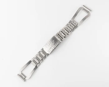 Vintage steel watch bracelet - USA & Soviet Union friendship
