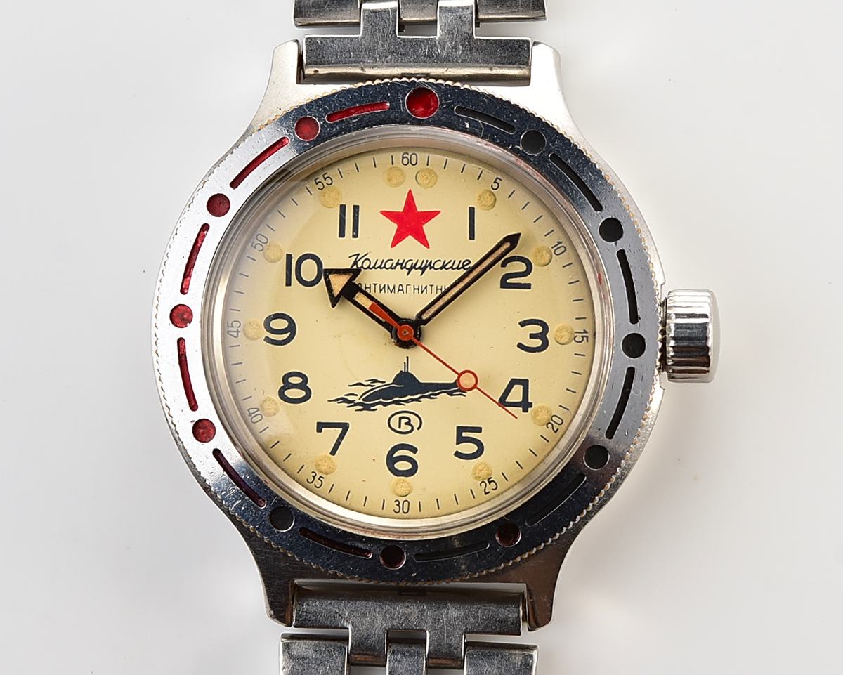 Soviet Vostok Amphibia mechanical watch – Komandirskie Submarine!