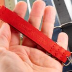 I want Ruby Red genuine leather NATO strap +$17.95