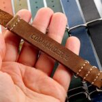 I want Saddle Brown genuine leather NATO strap +$17.95