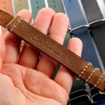 I want Saddle Brown genuine leather NATO strap +$17.95