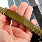I want Olive Green genuine leather NATO strap +$17.95