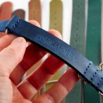 I want Navy Blue genuine leather NATO strap +$17.95