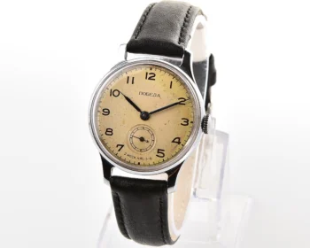 Vintage Soviet mechanical Pobeda watch, 2MChZ from the 2nd quarter of 1954