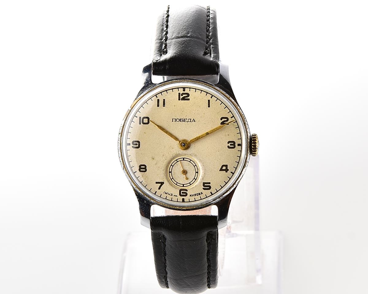 Vintage soviet mechanical POBEDA, 1MChZ, from the 1st quarter of 1950
