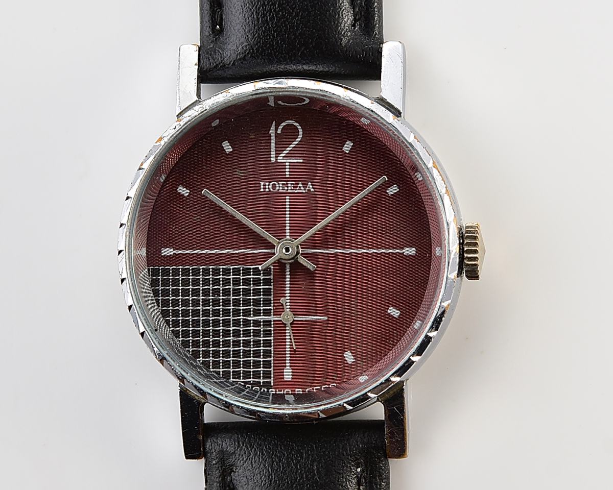POBEDA soviet mechanical wristwatch - with upgraded mineral crystal!